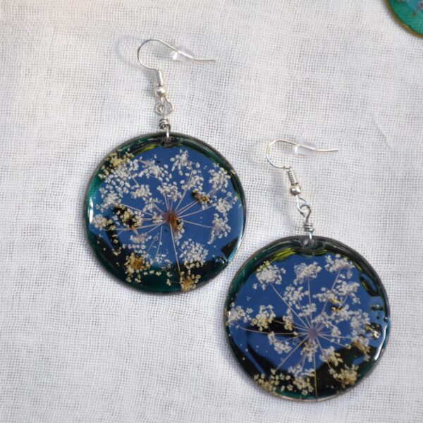 Queen Anne's Lace — Flower Earrings