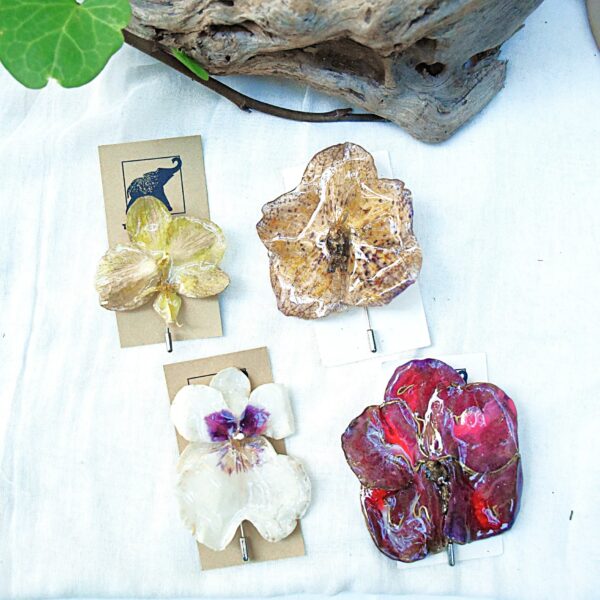 Orchid Brooch